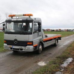 Mercedes MB 818 Atego Abschleppwagen Schiebplateau 7,49t -1