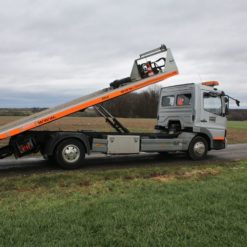 Mercedes MB 818 Atego Abschleppwagen Schiebplateau 7,49t -5