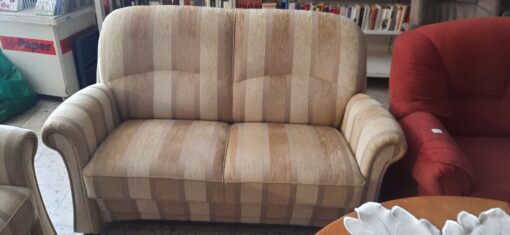 2 x zweisitzer Sofa - Polster - hell