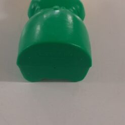 DDR Retro - Vintage Osterhase - Hasenfrau in grün mit gelb Plastik