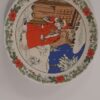DDR Retro - Vintage Porzellan Weihnachtsteller von Kahla