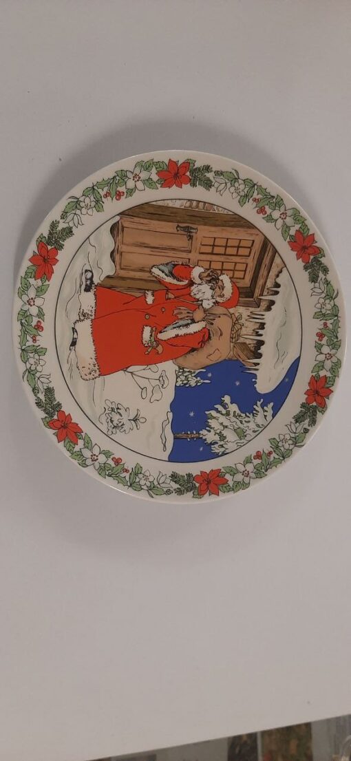 DDR Retro - Vintage Porzellan Weihnachtsteller von Kahla