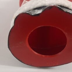 DDR Retro - Vintage Weihnachtsmann aus Hartplastik, Höhe 30 cm